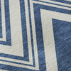 Dalyn The Reserve TR17 Blue Machine Washable Area Rug Swatch Image