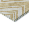 Dalyn The Reserve TR17 Honey Machine Washable Area Rug Corner Image