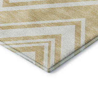 Dalyn The Reserve TR17 Honey Machine Washable Area Rug Corner Image