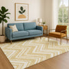 Dalyn The Reserve TR17 Honey Machine Washable Area Rug Lifestyle Image Feature