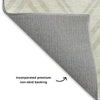 Dalyn The Reserve TR17 Ivory Machine Washable Area Rug Backing Image