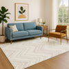 Dalyn The Reserve TR17 Ivory Machine Washable Area Rug Lifestyle Image Feature