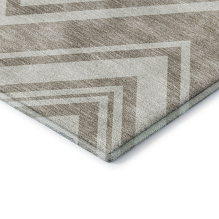 Dalyn The Reserve TR17 Khaki Machine Washable Area Rug Corner Image