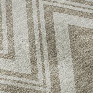 Dalyn The Reserve TR17 Khaki Machine Washable Area Rug Swatch Image