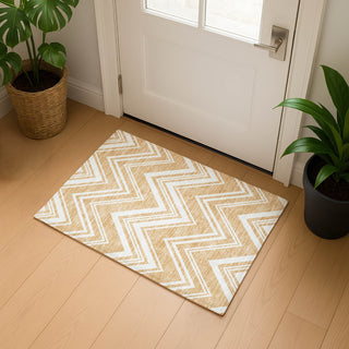 Dalyn The Reserve TR17 Peach Machine Washable Area Rug Scatter Lifestyle Image Feature