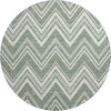 Dalyn The Reserve TR17 Sage Machine Washable Area Rug Round Main Image