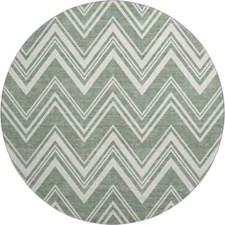 Dalyn The Reserve TR17 Sage Machine Washable Area Rug Round Main Image