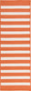 Colonial Mills Stripe It TR19 Tangerine Area Rug Runner Main Image