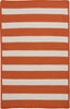 Colonial Mills Stripe It TR19 Tangerine Area Rug Main Image