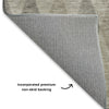Dalyn The Reserve TR2 Beige Machine Washable Area Rug Backing Image