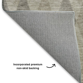 Dalyn The Reserve TR2 Beige Machine Washable Area Rug Backing Image