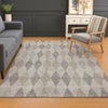 Dalyn The Reserve TR2 Beige Machine Washable Area Rug Lifestyle Image Feature