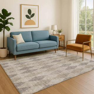 Dalyn The Reserve TR2 Beige Machine Washable Area Rug Lifestyle Image Feature