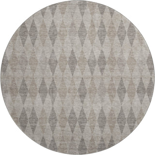 Dalyn The Reserve TR2 Beige Machine Washable Area Rug Round Main Image