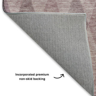 Dalyn The Reserve TR2 Blush Machine Washable Area Rug Backing Image