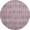 Dalyn The Reserve TR2 Blush Machine Washable Area Rug Round Main Image