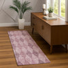 Dalyn The Reserve TR2 Blush Machine Washable Area Rug Runner Lifestyle Image Feature