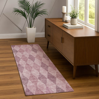 Dalyn The Reserve TR2 Blush Machine Washable Area Rug Runner Lifestyle Image Feature