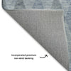 Dalyn The Reserve TR2 Denim Machine Washable Area Rug Backing Image