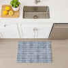 Dalyn The Reserve TR2 Denim Machine Washable Area Rug Scatter Lifestyle Image Feature