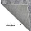 Dalyn The Reserve TR2 Lavender Machine Washable Area Rug Backing Image