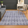 Dalyn The Reserve TR2 Lavender Machine Washable Area Rug Lifestyle Image Feature