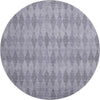 Dalyn The Reserve TR2 Lavender Machine Washable Area Rug Round Main Image