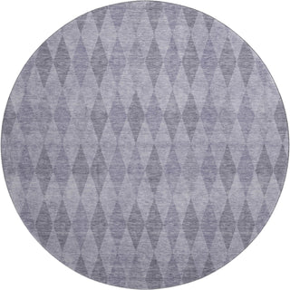 Dalyn The Reserve TR2 Lavender Machine Washable Area Rug Round Main Image