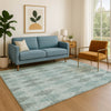 Dalyn The Reserve TR2 Teal Machine Washable Area Rug Lifestyle Image Feature