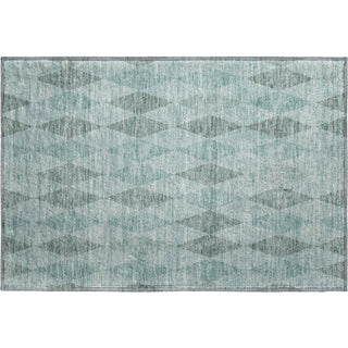 Dalyn The Reserve TR2 Teal Machine Washable Area Rug Scatter Main Image