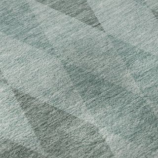 Dalyn The Reserve TR2 Teal Machine Washable Area Rug Swatch Image