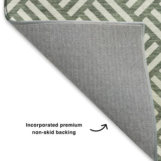 Dalyn The Reserve TR3 Basil Machine Washable Area Rug Backing Image