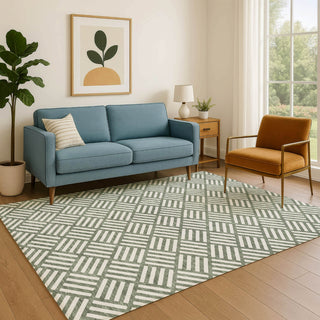 Dalyn The Reserve TR3 Basil Machine Washable Area Rug Lifestyle Image Feature