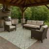 Dalyn The Reserve TR3 Basil Machine Washable Area Rug Outdoor Lifestyle Image Feature