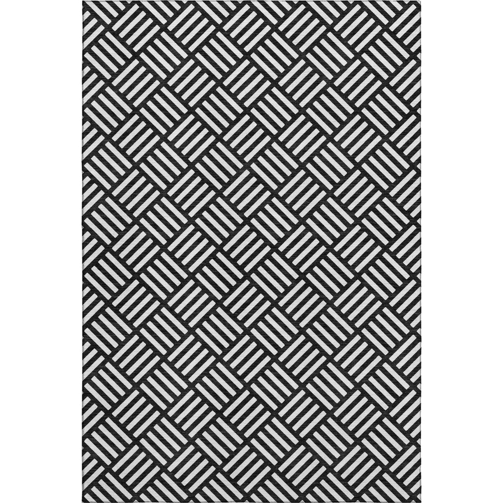 Dalyn The Reserve TR3 Black Machine Washable Area Rug main image