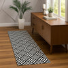 Dalyn The Reserve TR3 Black Machine Washable Area Rug Runner Lifestyle Image Feature