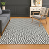 Dalyn The Reserve TR3 Charcoal Machine Washable Area Rug Lifestyle Image Feature