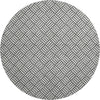 Dalyn The Reserve TR3 Charcoal Machine Washable Area Rug Round Main Image