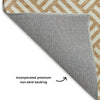 Dalyn The Reserve TR3 Copper Machine Washable Area Rug Backing Image