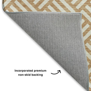Dalyn The Reserve TR3 Copper Machine Washable Area Rug Backing Image