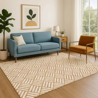 Dalyn The Reserve TR3 Copper Machine Washable Area Rug Lifestyle Image Feature