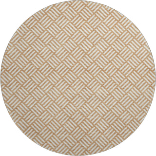 Dalyn The Reserve TR3 Copper Machine Washable Area Rug Round Main Image