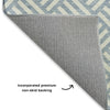 Dalyn The Reserve TR3 Denim Machine Washable Area Rug Backing Image
