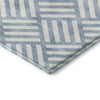 Dalyn The Reserve TR3 Denim Machine Washable Area Rug Corner Image