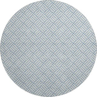 Dalyn The Reserve TR3 Denim Machine Washable Area Rug Round Main Image