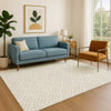 Dalyn The Reserve TR3 Ivory Machine Washable Area Rug Lifestyle Image Feature