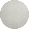 Dalyn The Reserve TR3 Ivory Machine Washable Area Rug Round Main Image