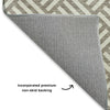 Dalyn The Reserve TR3 Taupe Machine Washable Area Rug Backing Image