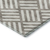 Dalyn The Reserve TR3 Taupe Machine Washable Area Rug Corner Image
