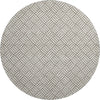 Dalyn The Reserve TR3 Taupe Machine Washable Area Rug Round Main Image